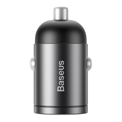 АЗУ Baseus 2 USB Fast Charger 30W Type-C Port Tiny Star Mini PPS (VCHX-B0G) Черный