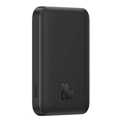 Внешний аккумулятор Baseus Magnetic Wireless Charging Power Bank 6000mAh 20W с MagSafe PPCXM06A (P10059002113-00) Черный