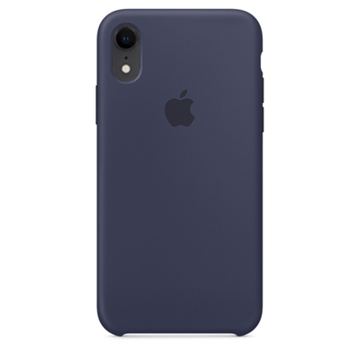 Чехол Silicone Case для Apple iPhone XR Midnight Blue, темно-синий