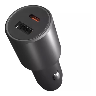 Автомобильное зарядное устройство Xiaomi Mi Car Charger 43W 1A1C MDY-16-EQ (BHR7989CN) Черный