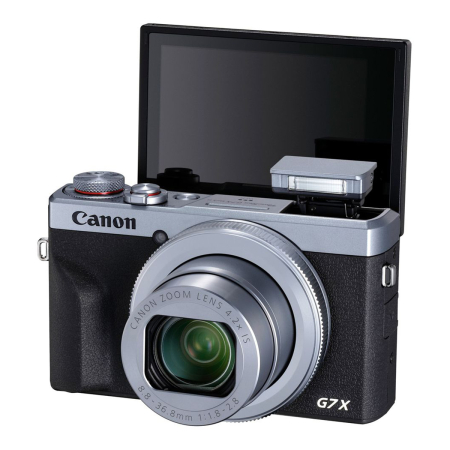Canon PowerShot G7X Mark 3 Silver, серебристый