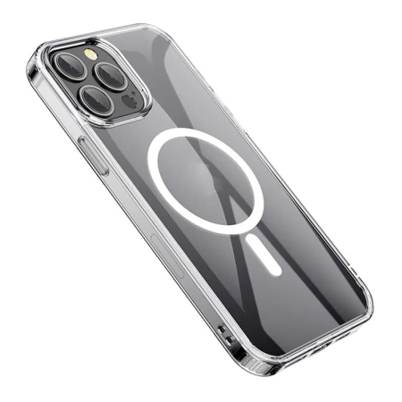 Чехол hoco. Magnetic Smartphone CASE для Apple iPhone 15 Pro Max Прозрачный