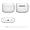 Чехол Silicone Case для Apple AirPods 4 Gurdini Clear, прозрачный