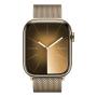Apple Watch Series 9, 45 мм корпус из нержавеющей стали «Gold», ремешок Milanese Loop цвета «Gold»