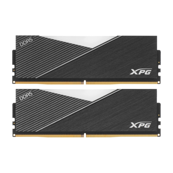 Оперативная память ADATA AX5U6400C3216G DCLANRSG DDR5 32GB 6400MHz CL32 UDIMM 2x16GB RGB Silver Gray