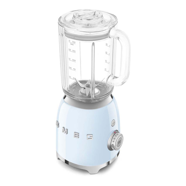 Блендер стационарный SMEG 50s style 1,5 л (BLF03PBEU) Пастельный голубой