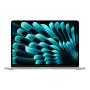 Apple MacBook Air 13" (M3, 8C CPU, 8C GPU, 2024) 8/256Gb SSD (MRXQ3) Silver, серебристый