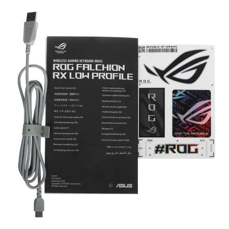 Клавиатура ASUS M603 Rog Falchion RX KB (90MP03EC-BKRA10)