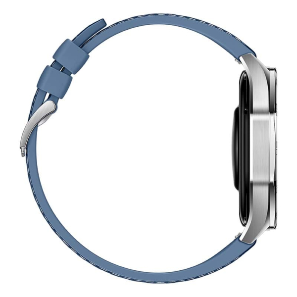 Часы HUAWEI Watch GT 5 Silver, 46 мм, цвет корпуса серебряный, цвет ремешка синий