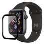 Защитное стекло для Apple Watch 38 мм COTEetCI 4D Full Glass Series Глянцевое