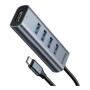 Переходник Baseus для MacBook HUB Enjoy series (Type-C to USB3.0*4+HDMI) (CAHUB-N0G) Deep Grey, темно-серый