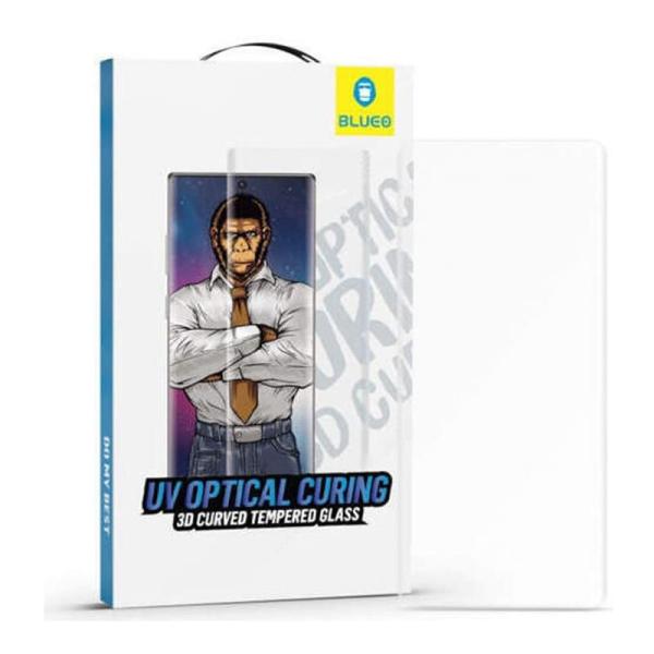 Защитное стекло для Samsung Galaxy S22 Ultra BLUEO 3D Curved Full cover UV glass + UV лампа 0.3 мм (3B4-S22ultra)
