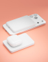 Внешний аккумулятор VLP LITE Power Snap 5000 mAh, 3A, MagSafe, USB-C, Белый