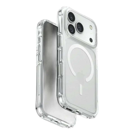 Чехол для iPhone 17 Pro с MagSafe UNIQ HYBRID LIFEPRO XTREME (IP6.3P(2025)-LXAFMFCLRW) Прозрачный