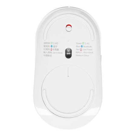 Мышь Xiaomi Mouse Bluetooth Silent Mouse Dual Mode 2 (XMSMSB01YM) Белый