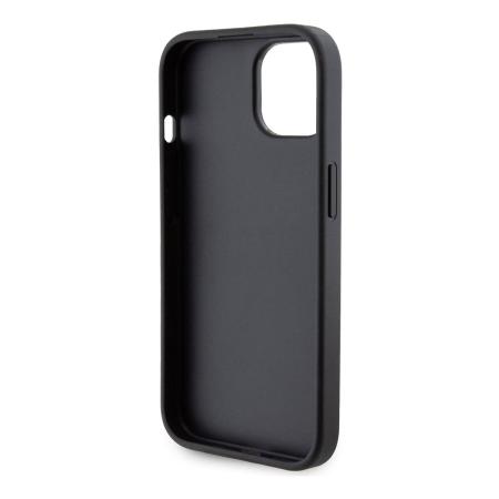 Чехол Karl Lagerfeld для iPhone 15 Karl hc gripstand saffiano kc pins (KLHCP15SGSAKCPK) Черный