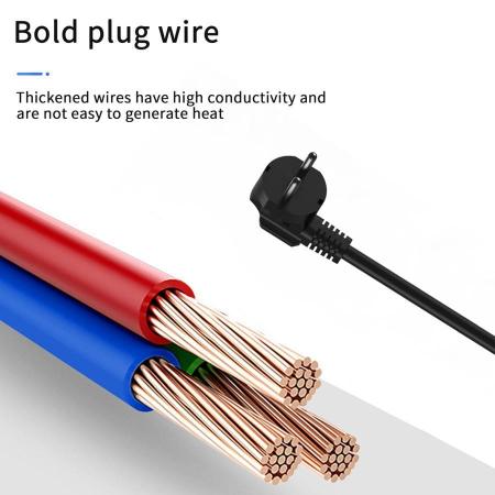 Сетевой фильтр WiWU Smart Power Strip EU Plug 20W 4*AC+3*USB 3.0+ 1*USB-C (U01 EU) Черный