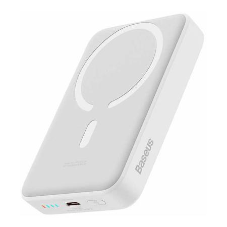 Внешний аккумулятор Baseus 10000mAh Magnetic Mini Wireless Fast Charge Power Bank 30W PPCX110202 (PPCXM1030) Белый