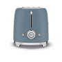 Тостер на 2 ломтика SMEG 50s style (TSF01SBMEU) Синий шторм