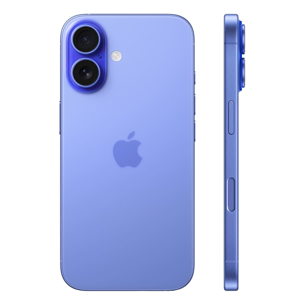 Apple iPhone 16 128Gb Ultramarine, ультрамарин