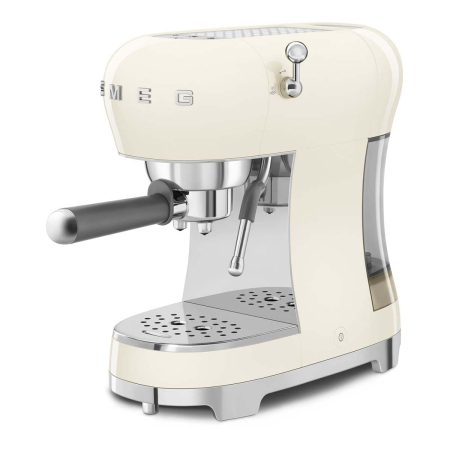 Кофемашина эспрессо SMEG 50s style (ECF02CREU) Кремовый