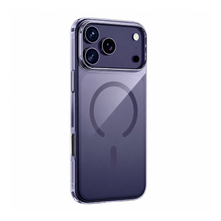 Чехол для IPhone 17 Pro с MagSafe KEEPHONE X-Crystal Синий