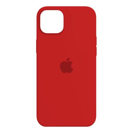 Чехол Silicone Case для Apple iPhone 15 Plus Красный