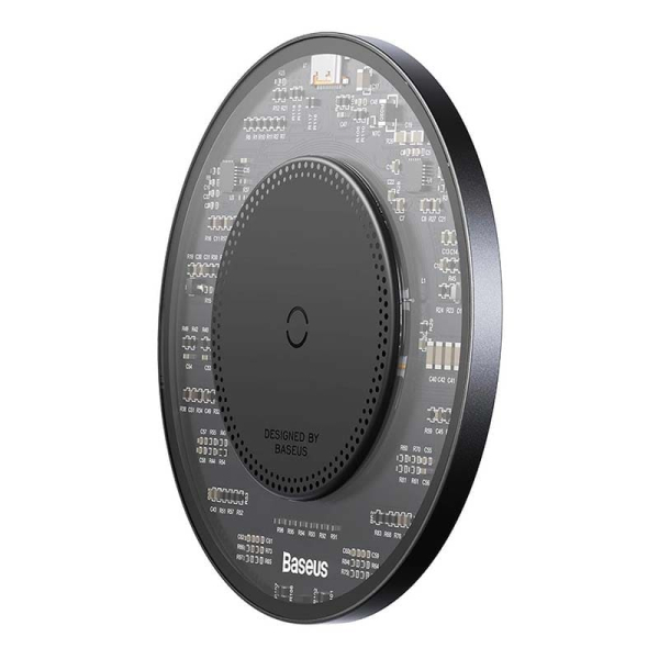 Беспроводное зарядное устройство Baseus Simple 2 Wireless Charger 15W (BS-W530) Black, чёрный