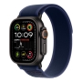 Apple Watch Ultra 2 (2024), 49 мм корпус из титана цвета «Black», ремешок Trail Loop размера S/M цвета «Blue»