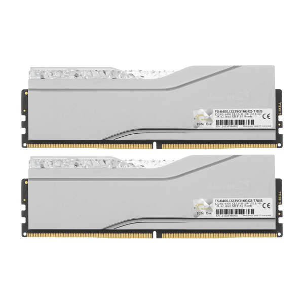Оперативная память G.SKILL Trident Z5 Royal RGB F5 6400J3239G16GX2 TR5S DDR5 32GB 6400MHz CL32 UDIMM 2x16GB RGB
