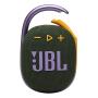 Портативная колонка JBL Clip 4 Green, зеленый