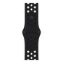 Apple Watch Nike SE (2022), 40 мм корпус из алюминия цвета «Starlight», ремешок Nike Sport Band размера S/M цвета «Black/Black»