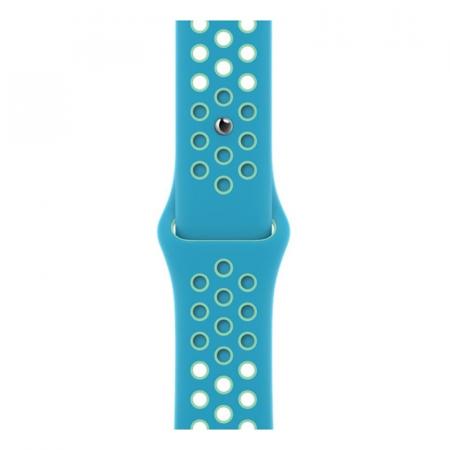 Ремешок Nike+ "Silicone Sport Band" Apple Watch 42/44 мм Сине-голубой