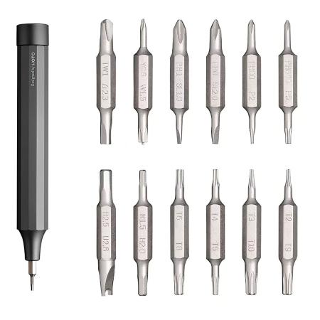Отвертка Xiaomi Hoto Precision Screwdriver Kit 24в1 (QWLSD004) Серый