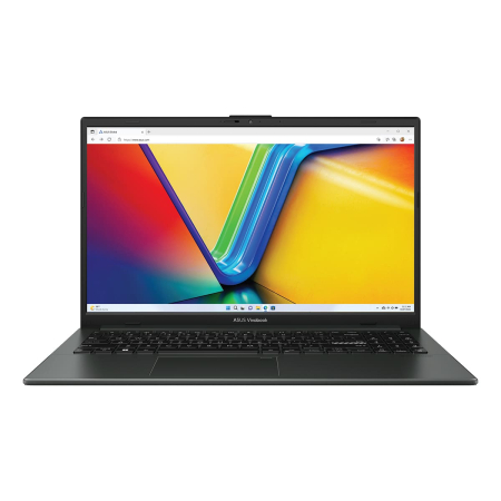 Ноутбук ASUS VivoBook Go 15 E1504FA-BQ831W (AMD Ryzen 5 7520U 16Gb SSD 512Gb 15.6" FullHD Win11) Black, черный