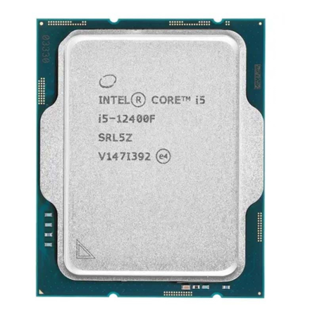 Процессор Intel Core i5-12400F, 2.5 ГГц (Turbo 4.4 ГГц), LGA1700, OEM (CM8071504650609)