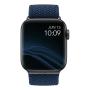 Ремешок UNIQ для Apple Watch 42/44/45 мм ASPEN Strap Braided (44MM-ASPOBLU) Синий