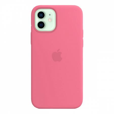 Чехол Silicone Case для Apple iPhone 12 mini Light Pink, нежно-розовый