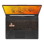 Ноутбук 15.6" ASUS TUF A15 FA506NCG-HN218 (90NR0JF7-M00JD0) AMD Ryzen 7 7445HS, 16Gb DDR5, SSD 512Gb, NVIDIA GeForce RTX 3050 4Gb, IPS, Full HD Black, тёмно-серый