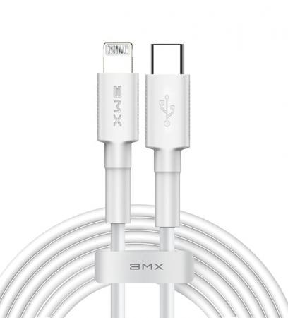 USB Type-C кабель Baseus Quick Charge 18W разъем Lightning (CATLSW-02) Белый