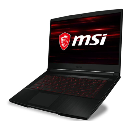Ноутбук MSI GF63 Thin (12UC-1094XRU) Core i5 12450H/8Gb/512Gb SSD/NV RTX3050 4Gb/15.6" FullHD/DOS Black, черный
