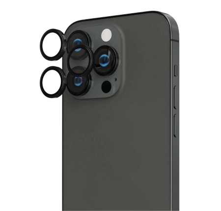 Защитное стекло для камеры iPhone 14 Pro/14 Pro Max SUPGLASS Anti Glare Camera lens glass film (XC-31) Черный