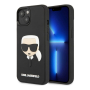 Чехол Karl Lagerfeld для iPhone 14 Plus 3D Rubber Karl's head Hard (KLHCP14MKH3DBK) Чёрный