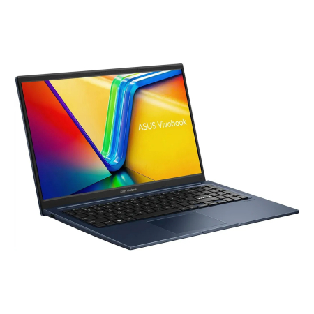 Ноутбук 15.6" ASUS Vivobook 15 X1504VA-BQ590 (90NB13Y1-M00X70) Intel Core 5 120U, 16Gb DDR4, SSD 512Gb, Intel Arc Graphics, IPS, Full HD, Без ОС, Синий